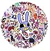 60Pcs Anime Stationery Stickers The Amazing Digital Circus TADC Cute Kawaii Sticker Stationery Manga Student Cartoon Waterproof Graffiti Decorate