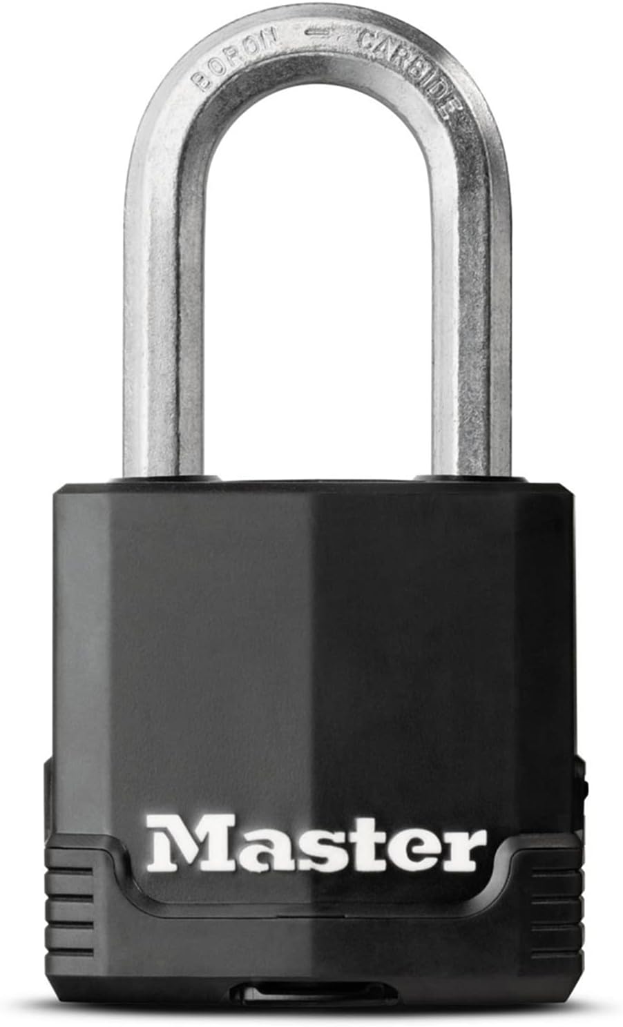 Heavy Duty Padlock, Security Level 8/10, Outdoor, Keyed, Covered Laminated Steel, Weatherproof, Medium Shackle