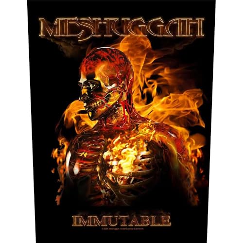 Meshuggah Immutable poche patch (taille unique) (Noir)