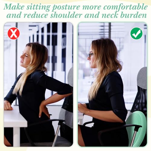 Image of Libima 2 Pcs Wobble Cushion Wiggle Seat Flexible Sensory Seating Balance Disc Board for Men Women Physical Exercise Improving Posture Home Office