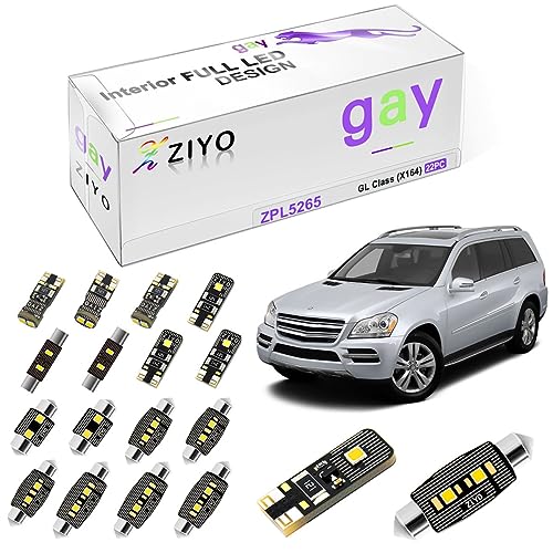 Kit de Luz Interior LED para Mercedes Benz GL Class X164