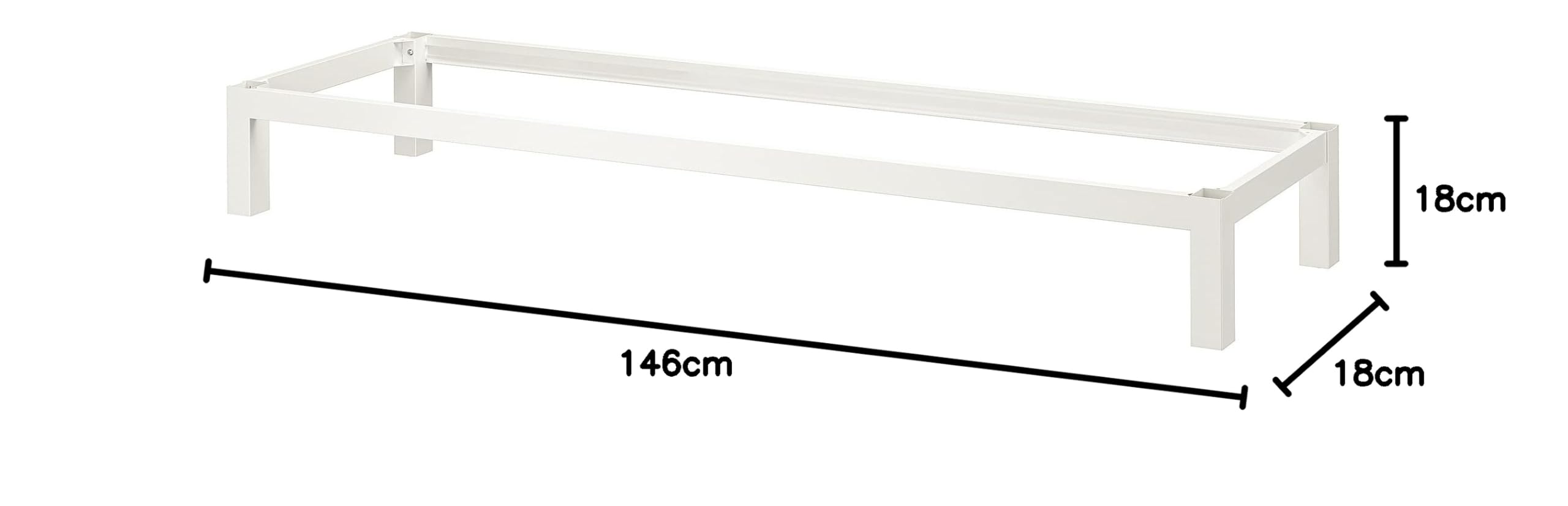Ikea Telaio base ENHET per lavabo, 60x40x60 cm, antracite