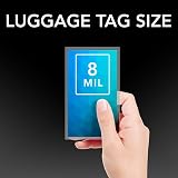 GBC Laminating Sheets, Self Adhesive Pouches, Luggage Tag Size, 8 Mil, Self Seal, 5 Pack (3745165) – view 2