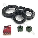 OIL SEAL OIL SHAFT RING 6 PIECE SET 50-125-150CC SCOOTER MOPED ATV GY6 PARTS 4 STROKE TAOTAO JONWAY BMS PEACE ROKETA ZNEN PEACE JMSTAR SUNL VIP BENZHOU BAJA JINLUN ....