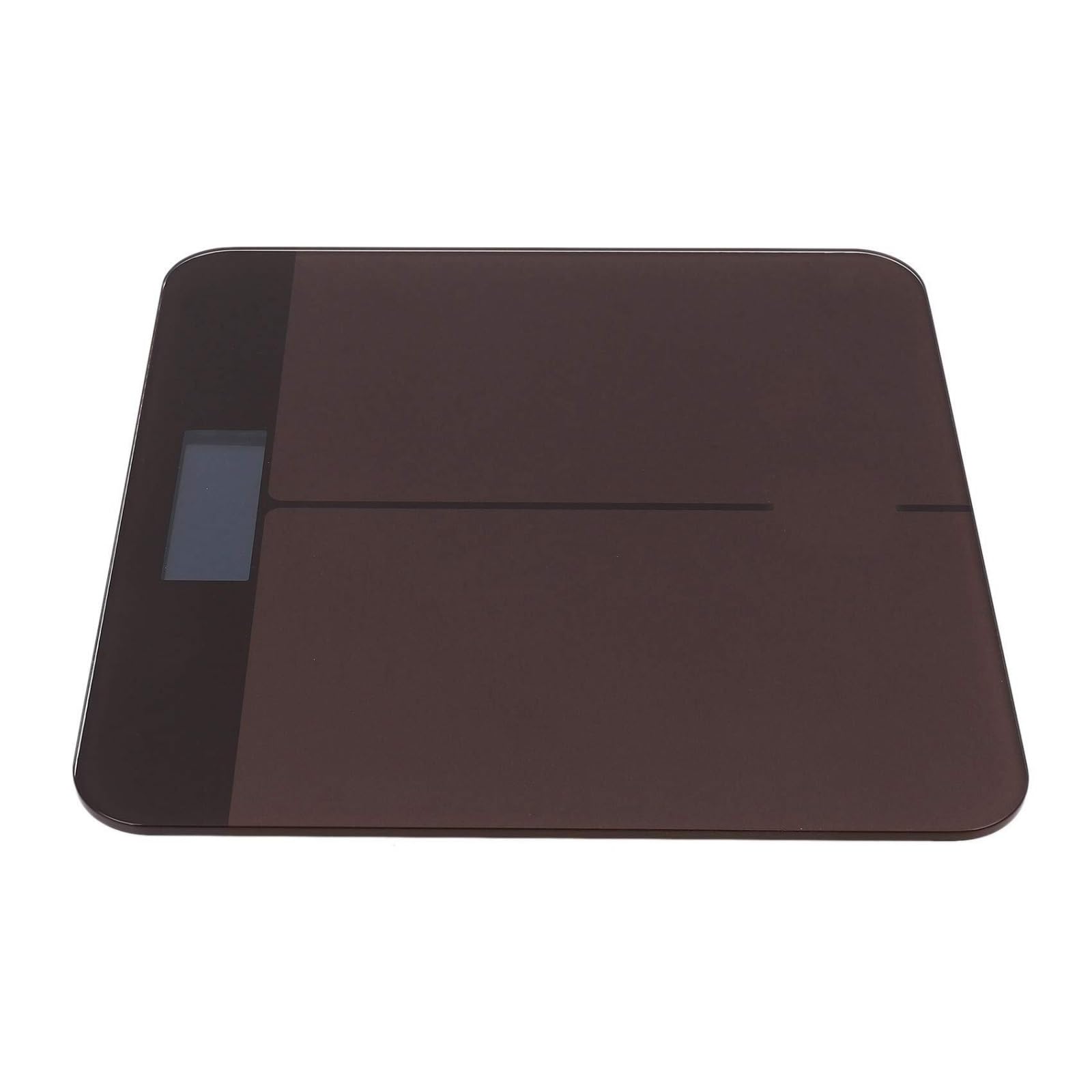 Báscula de peso digital con carga USB, LCD, báscula de baño, monitor de peso, báscula de grasa corporal, báscula de baño (negro)