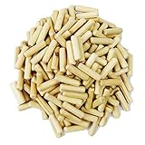 ダボ (木製) 木ダボ (８mm × ３０mm / １８０個～１９０個セット) 【 大容量セット！ 家具 の ジョイント 棚受け に ご使用ください！ 】 木工ダボ 木 だぼ 木製ダボ 棚ダボ 【TK&Co.】