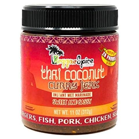 Reggae Spice Thai Coconut Curry Jerk Sweet & Sassy Marinade Cover