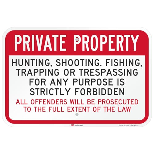 Panneau Private Property en aluminium réfléchissant 3M de 30x45 cm pour délimitation