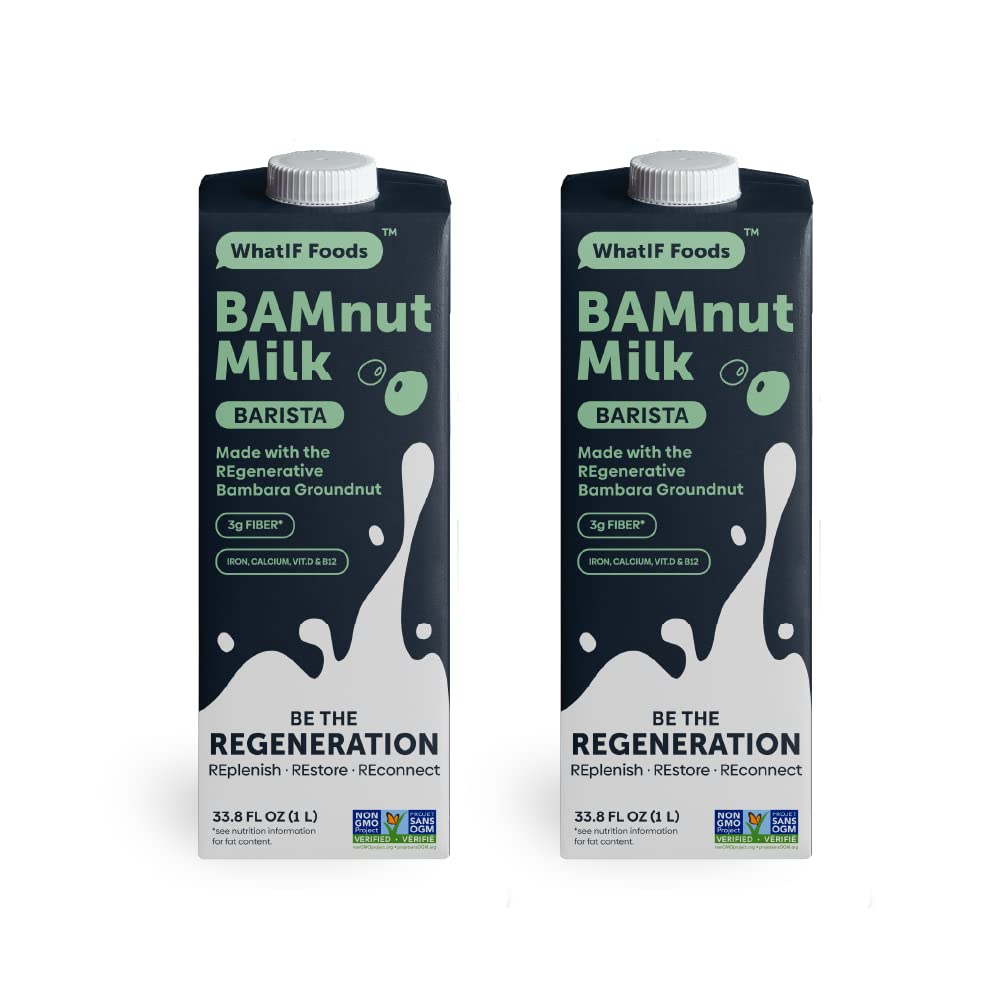 Buy BamNut Milk Barista 2 Pack 2.5x More Protein than Oat & Almond