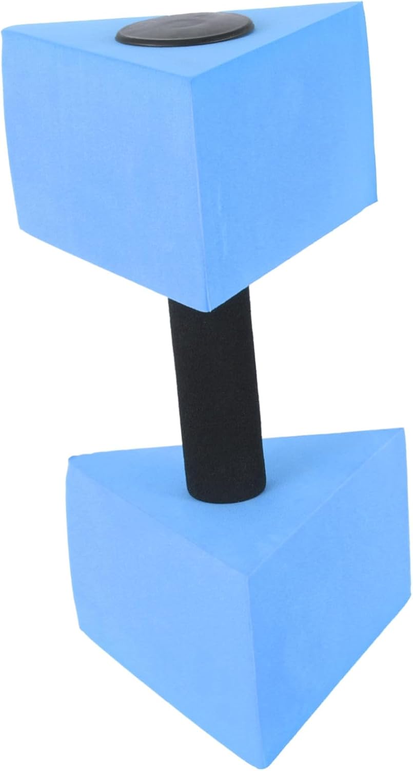 Healifty EVA Water Dumbbells for Pool Exercise Triangle Hand Weights for Water Aerobics and Aquatic Fitness Lightweight Resistance Training Equipment for Swimming Workouts