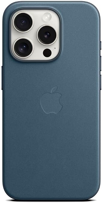 Apple iPhone 15 Pro FineWoven Case with MagSafe - Pacific Blue