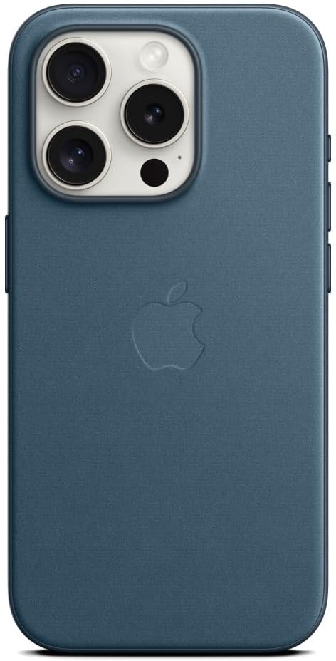 Apple iPhone 15 Pro FineWoven Case with MagSafe - Pacific Blue