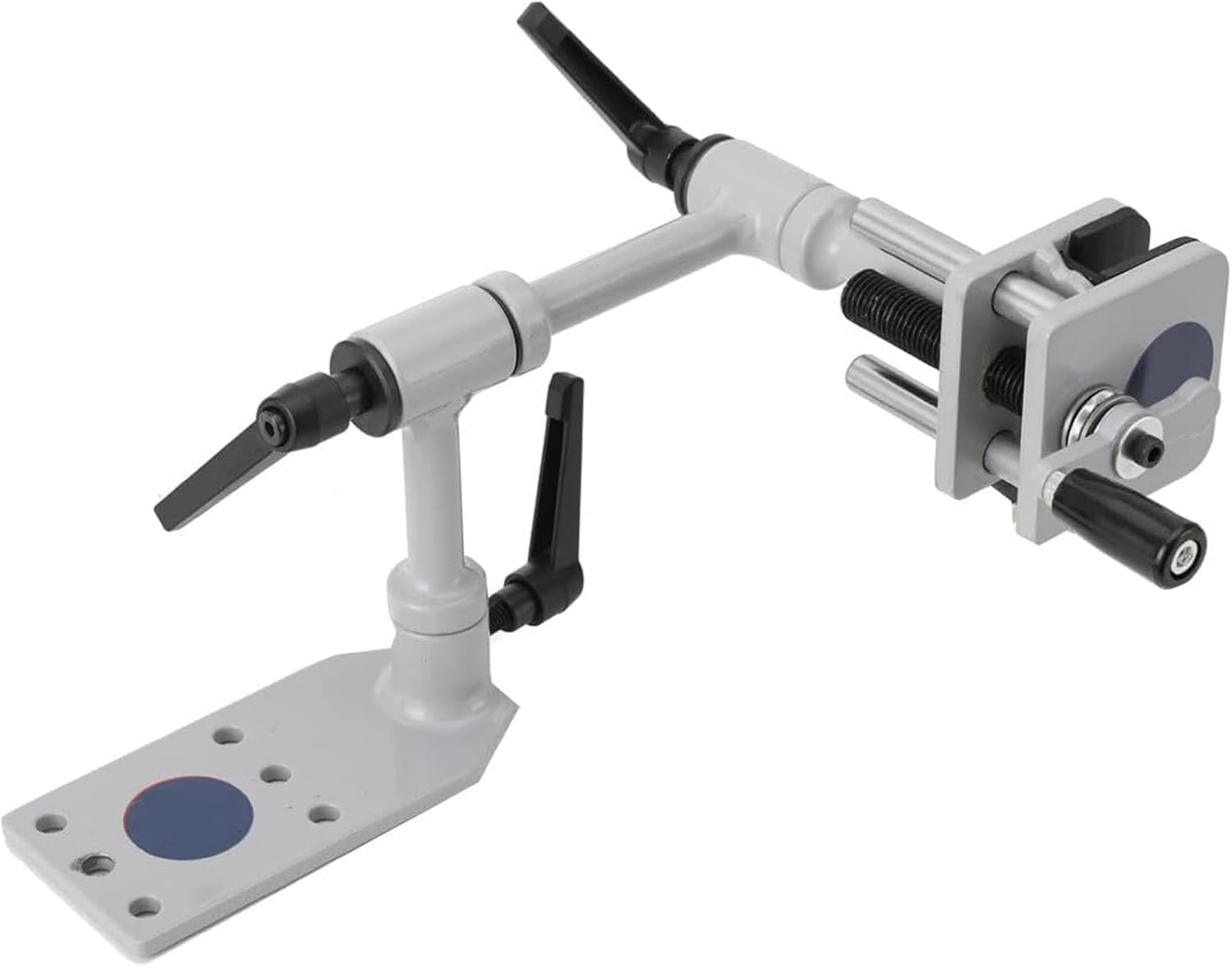 Compound Bow Vise, 360° Adjustable Universal Archery Bow Mounting Vise with Bow Leveling Kit Archery Bow Maintenance AccessoriesWhite,1