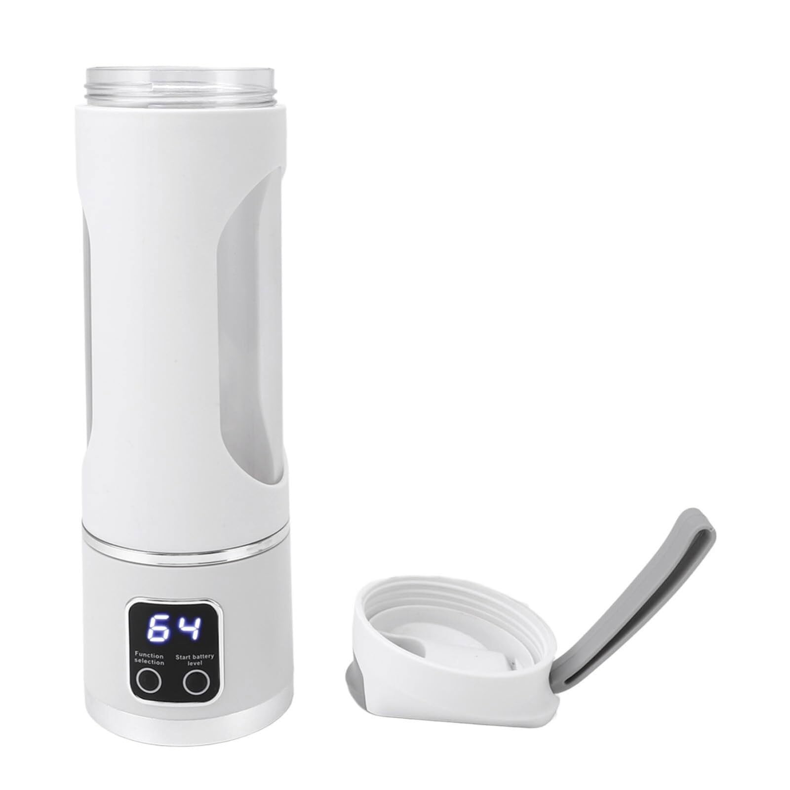 Plastikowy przenośny blender z wylewką łyk elektryczny USB mini sokowirówka blender 12 ostrzy do kuchni biura podróży siłowni