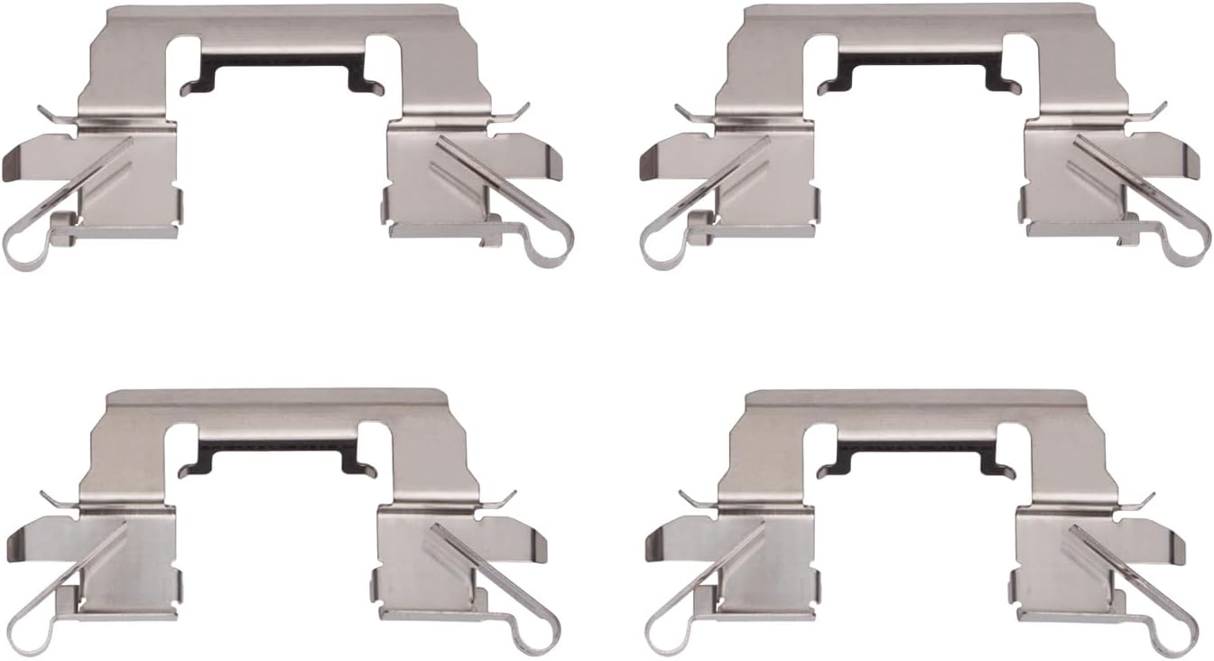 Dynamic Friction Company Front Disc Brake Hardware Kit 340-67044| Fits 2013 INFINITI JX35; 2014-2020 INFINITI QX60; 2015-2024 Nissan Murano; 2013-2021 Nissan Pathfinder