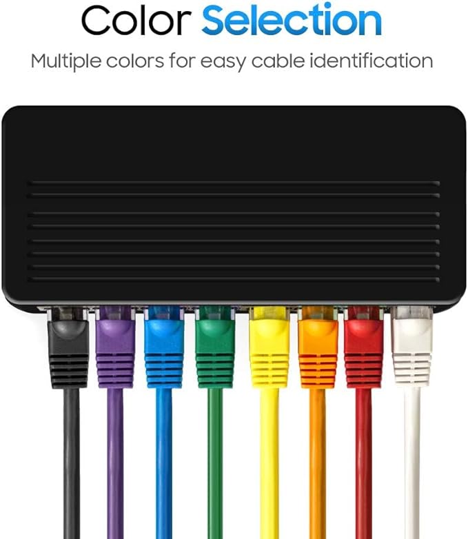 Cmple Cable Ethernet Cat5e 5 ft UTP Negro miniatura 8