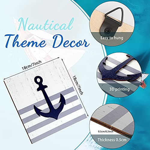 Jetec-4-Pieces-Nautical-Wall-Decor-Anchor-Ship-Wheel-Sailboat-Lighthouse-Wooden-Sign-Rustic-Beach-3D-Wood-Print-Sign-Beach-Bathroom-Wooden-Plaque-Decor-Ocean-Coastal-Theme-Ocean-Decor-Classic-Style 516ek7WpHfS