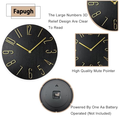 Horloge murale silencieuse de cuisine et salon pour une ambiance zen