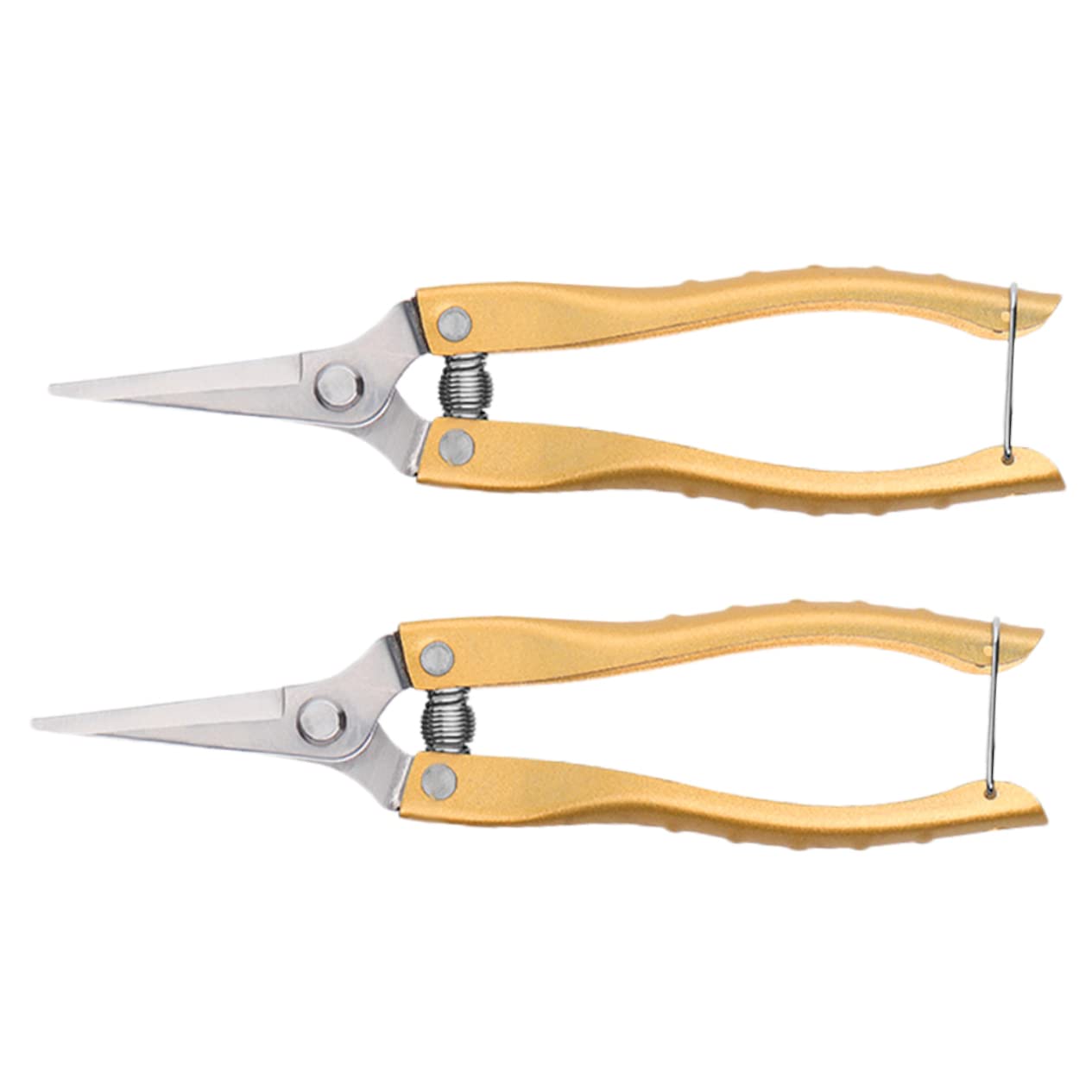 BESTonZON 20piezas Tijeras De Jardín De Inoxidable Para De Jardinería Tijeras Ergonómicas Para Diseño Cómodo