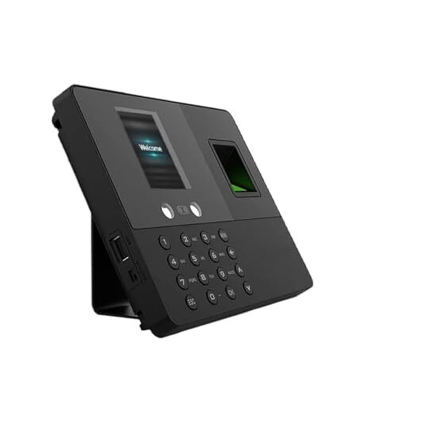 Urządzenie do rejestracji czasu pracy z funkcją rozpoznawania twarzy i linii papilarnych, USB dla małych firm