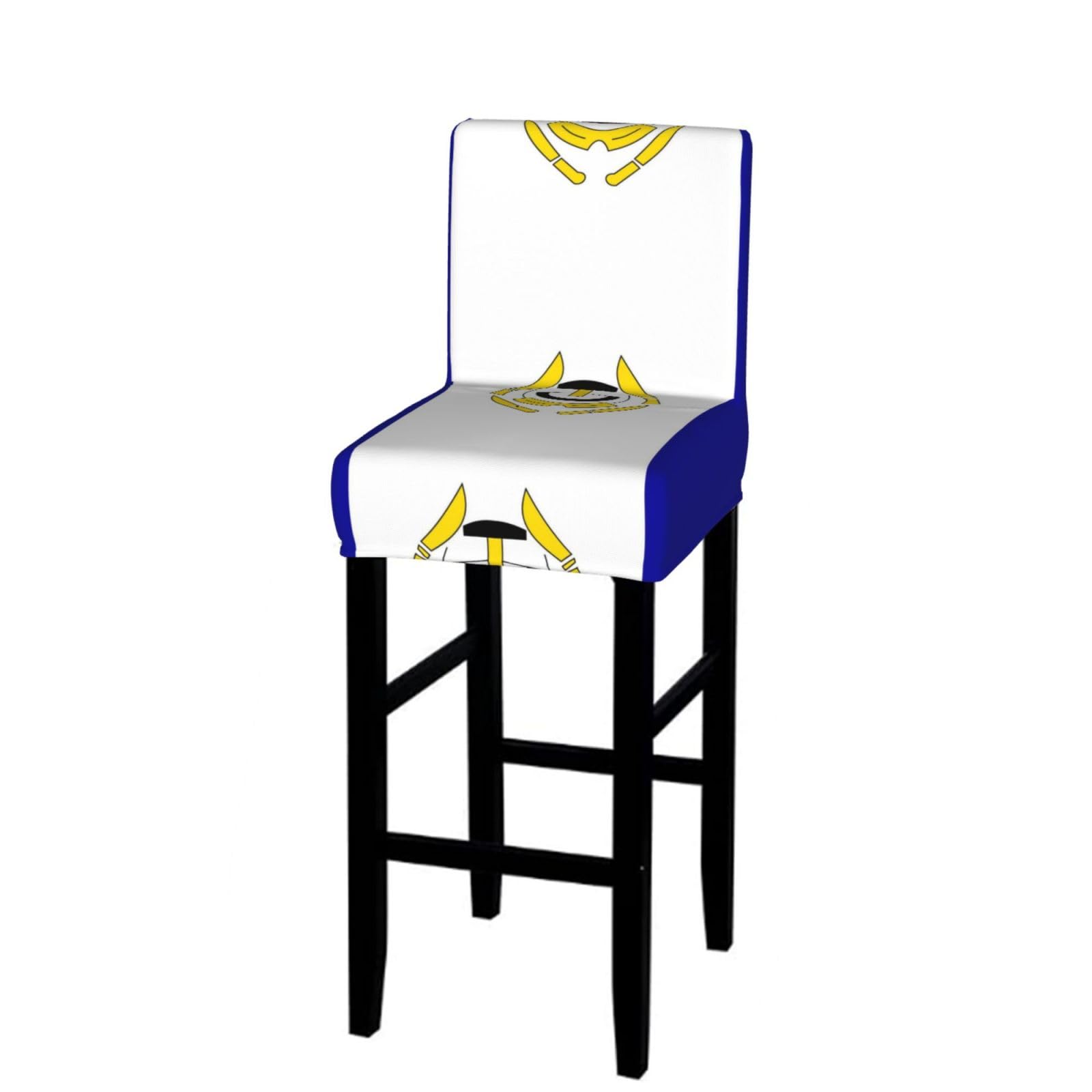CNTDBU Arviat Flag Bar Stool Cover-Stretchy Chair Slipcover for Kitchen