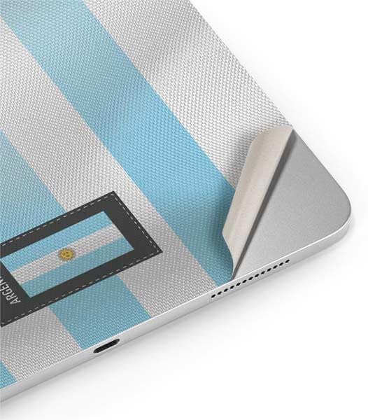 Skinit Decal Tablet Skin Compatible with iPad 11th Gen (2025) - Argentina Soccer Flag Design
