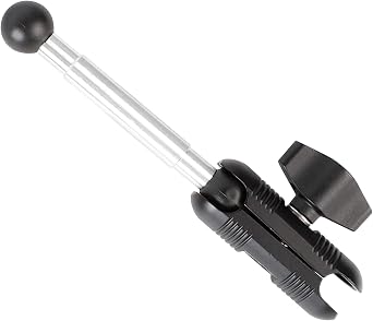 5.7" Length 17mm Ball Mount Extension Arm with17mm Double Ball Adapter, 360 Rotation Extension Rod for Car Cup Cellphone Holder Tablet Stand Air Vent Phone Holder, Compatible with Garmin GPS Mount