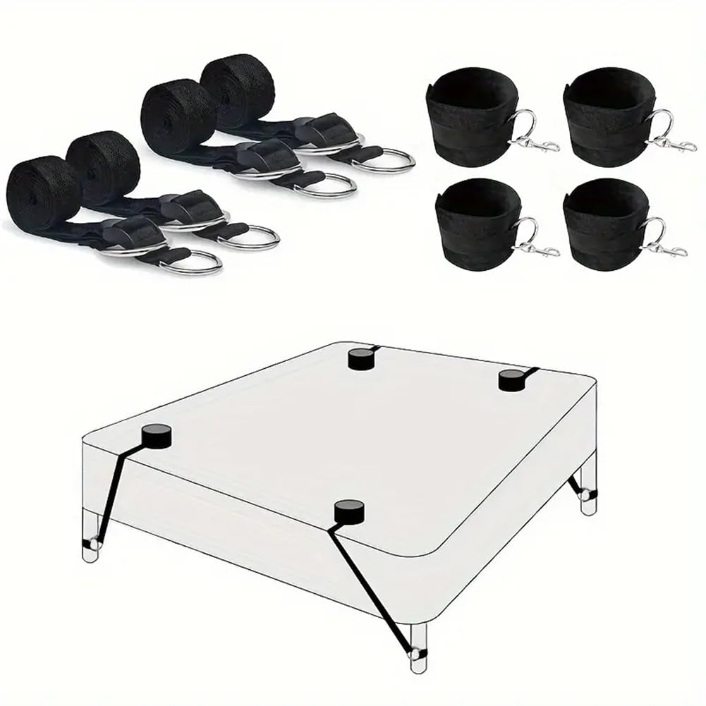 1 jeu d'anneaux métalliques en nylon, pour entourer les rambardes, pour l'extérieur, pour l'hôtellerie, outils de jeu portables