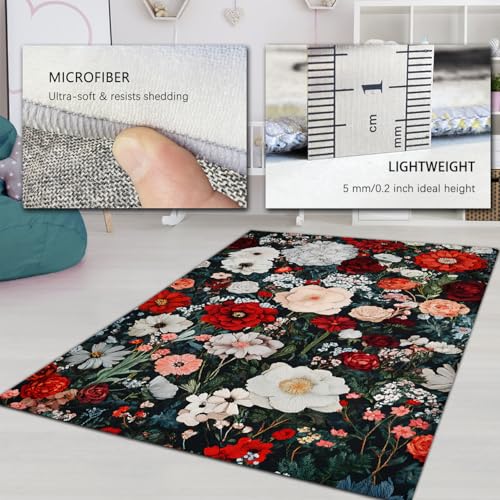 Tapis antidérapant lavable 80x150cm salon sans glissade - 6
