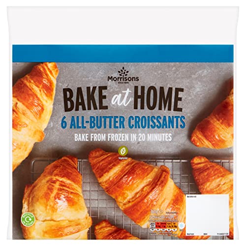Morrisons Bake at Home 6 All-Butter Croissants 360g (Frozen)