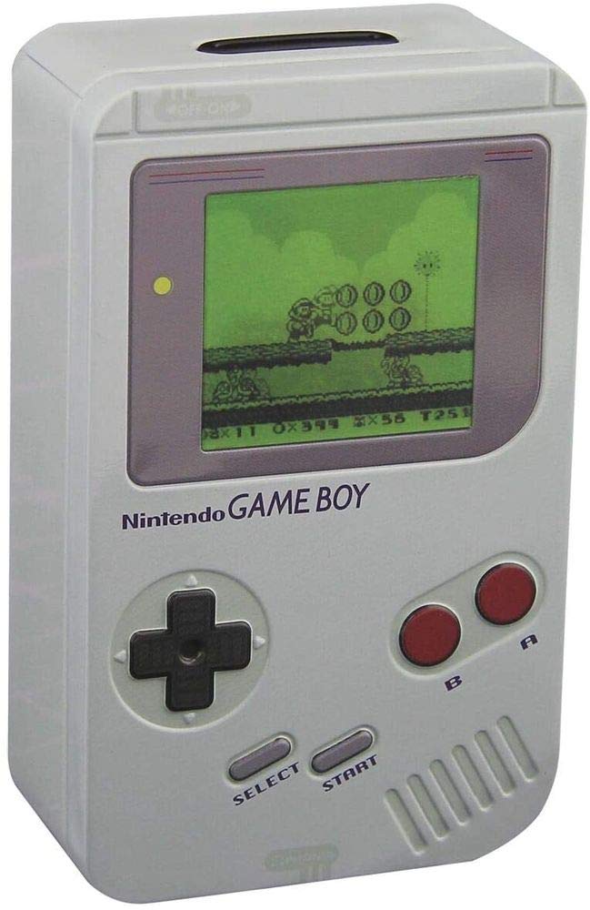 Paladone Hucha Game Boy Nintendo, Metal, Multicolor, 15x9x5 cm