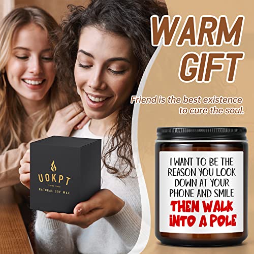 Uokpt Friendship Gifts For Women Men - Funny Lavender Candle Gift For Best Friend Bff Bestie Female- Unique Birthday Christmas Valentines Present For Mother Sister Coworker Male Husband Boyfriend #TOP1