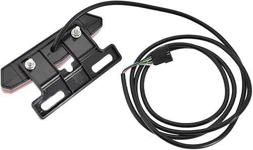 Miniatura 9 de Juego de luces delanteras y traseras, 24 V a 48 V, kit de luces de advertencia delanteras y traseras, luz trasera con interruptor para bicicleta