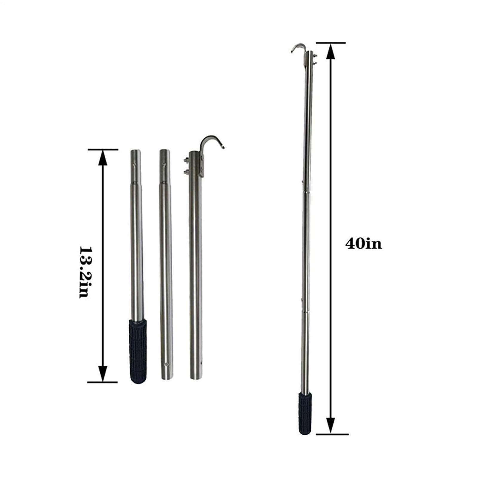 Tirette De Porte De Greniers, Bâton De Tirage De Greniers avec Cordon De Tirage, Outil De Tirage De Greniers, Crochet De Tirage De Porte De Garage Multifonctionnel, pour Les Utilisateurs Domestiques.