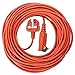 SPARES2GO 20 Metre Mains Cable & Lead Plug for Bosch Rotak 34 34R 36 36R 370 40 40GC 43 430 Ergoflex Lawnmowers (20m)