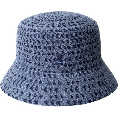 Kangol Bermuda Zig Zag Bob Bleu Denim XL pour Look Estival
