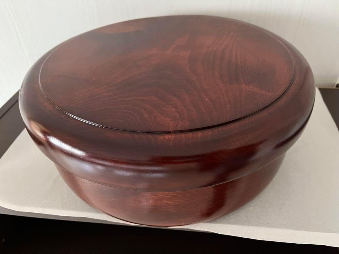 茶びつ くり抜き 高級茶櫃 木曽 木曽漆器 内側漆 ❤️ 茶びつ くり抜き