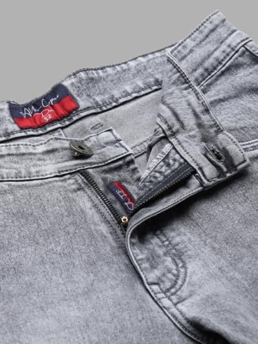 Image of Allen Cooper Slimmy Comfortable Mid Rise Denim Jeans for Men