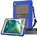 Price comparison product image TECHGEAR VANGUARD Case fits New Apple iPad 9.7" 2018/2017 - Tough Rugged HEAVY DUTY Armour ShockProof Long Survival Protective Case with Stand and Shoulder Strap - Fits 5th & 6th Gen iPad 9.7"