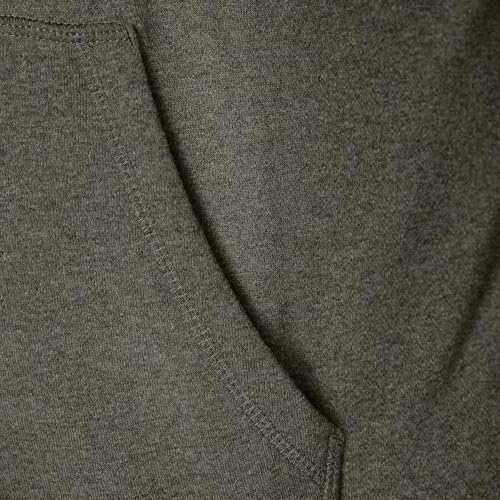 Amazon Essentials Hoodie For Men, Sherpa-Lined Full-Zip Fleece Sweatshirt, X-Small, Charcoal Heather image 5