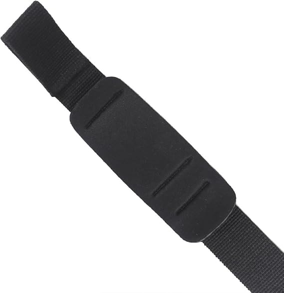 MUSCLECLOTH Padded Lifting Straps Black