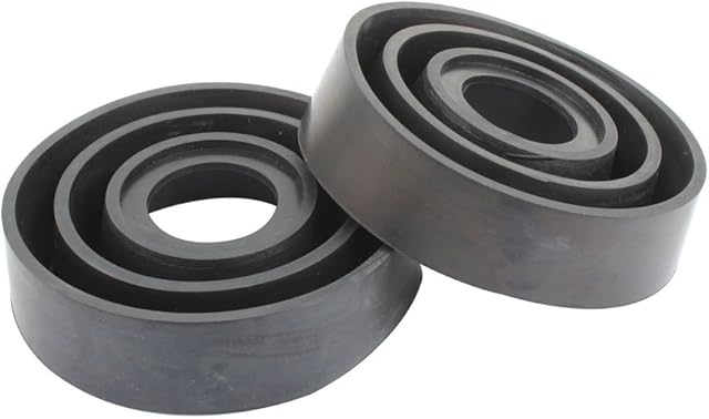 TOMALL Retractable Rubber Seal Dustproof Covers for LED Headlight Conversion Kit (32-100mm Dustproof Cover)