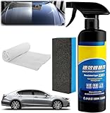 Car Coating Spray Set, Quick Effect Coating Agent, Quickly Coat Car Wax, Scratch...
