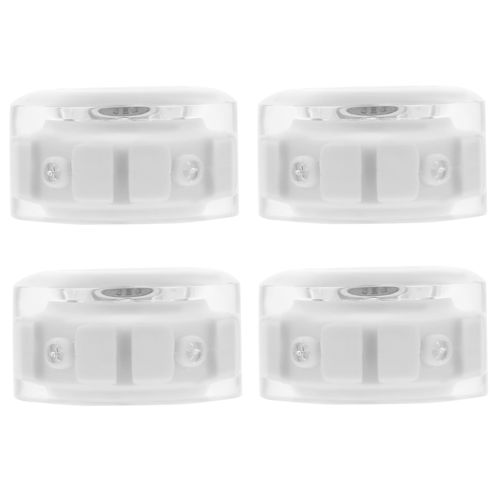 BESPORTBLE Ruedas de Patines Luminosas de PU Juego de Ruedas Resistentes al Desgaste para Patinaje Iluminación LED Adecuadas para Interiores y Exteriores