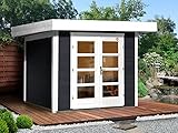 Weka Gartenhaus 126 Gr. 1 anthrazit