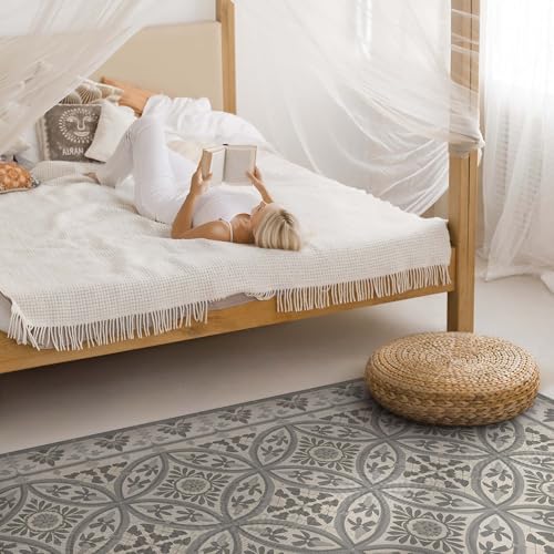 Tapis en vinyle rectangle de maison déco intérieur 80x120