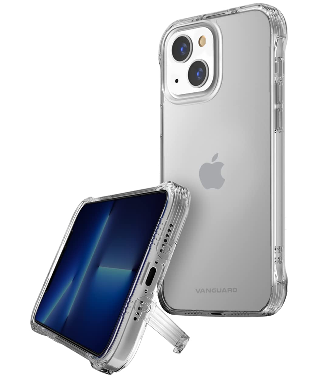 Viva Media Vanguard Shield Maximus + Tpu Hybrid Case For Iphone 13 (6.1") - Clear