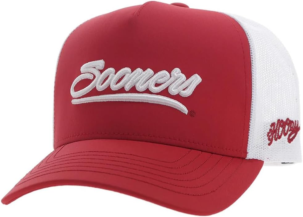 HOOEY Men's University of Oklahoma Officially Licensed Collegiate Adjustable Snapback Hat