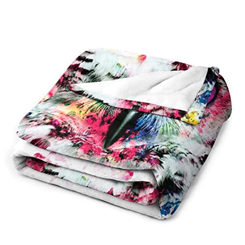 Owl Blanket, Soft Fluffy Flannel Plush Throw Blanket , Cozy Blankets For Bed, Couch, Sofa, Travel And Outdoor 50"X40" Inches #TOP3