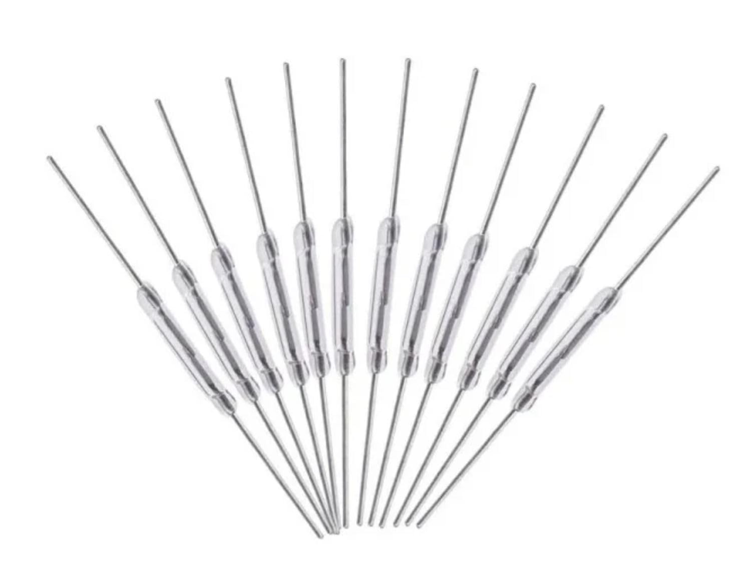 SHOKITECH Reed Switch 2 x 14mm Magnetic Control Switch -Normally Open Contact-(Pack of 10 Pcs.) (B0CM7949NG) Amazon Price History, Amazon Price Tracker